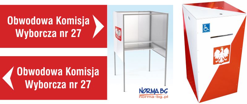urny wyborcze kabiny parawany